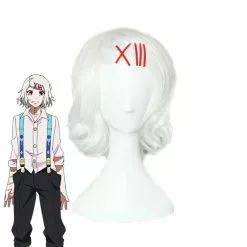 Cosplay Clans Anime Tokyo Ghoul Juzo Suzuya Short White Cosplay Wigs