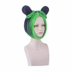 Cosplay Clans Anime JoJo's Bizarre Adventure Stone Ocean Jolyne Cujoh Mixed Dark Green Cosplay Wigs -Cosplay Clans Sales 1 6bc51053 9d2e 429b 89c6 bba35d561631
