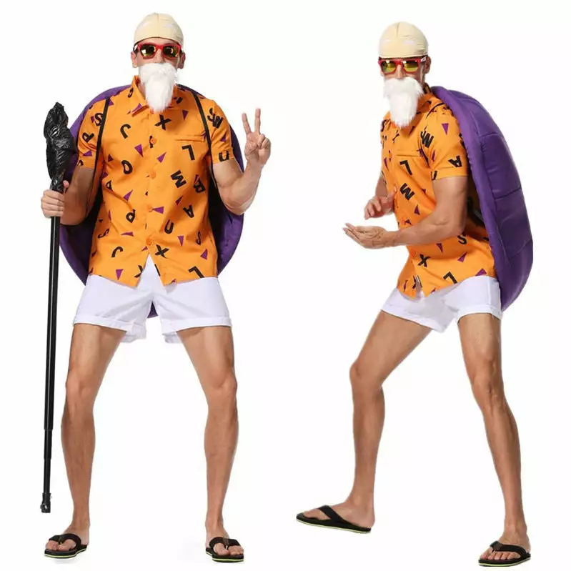 Cosplay Clans Anime Dragon Ball Master Roshi Cosplay Costume 3 Cosplay Clans Anime Dragon Ball Master Roshi Cosplay Costume