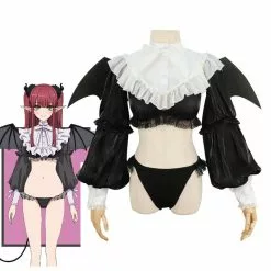 Cosplay Clans Anime My Dress-Up Darling Rizu-Kyun Little Devil Cosplay Costumes With Wings