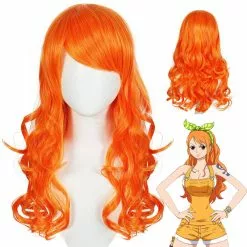 Cosplay Clans Anime One Piece Film Red 2022 Movie Nami Cosplay Wigs