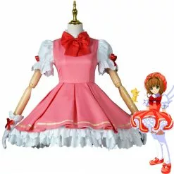 Cosplay Clans Anime Cardcaptor Sakura Sakura Battle Suit Cosplay Costumes