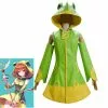 Cosplay Clans Anime Cardcaptor Sakura: Clear Card Sakura Frog Raincoat Fullset Cosplay Costumes