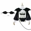 Cosplay Clans Anime My Dress-Up Darling Marin Kitagawa Rizu-Kyun Little Devil Black Wings Cosplay Props