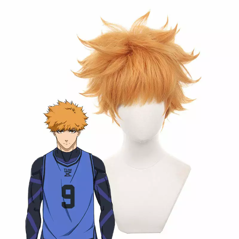 Cosplay Clans Anime Blue Lock Rensuke Kunigami Cosplay Wigs 3 Cosplay Clans Anime Blue Lock Rensuke Kunigami Cosplay Wigs