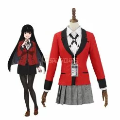 Cosplay Clans Anime Kakegurui Yumeko Jabami Uniform Cosplay Costumes