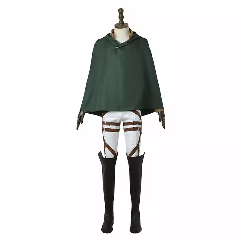 Cosplay Clans Anime Attack On Titan Eren Jaeger The Wings Of Freedom Survey Corps Uniform Set Cosplay Costume 6 Cosplay Clans Anime Attack On Titan Eren Jaeger The Wings Of Freedom Survey Corps Uniform Set Cosplay Costume - Image 4