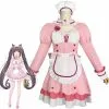 Cosplay Clans Anime Nekopara Chocola Vanilla Pink Maid Uniform Cosplay Costumes -Cosplay Clans Sales 1 96a1b494 7732 4aeb aa4b 60edb47f08db