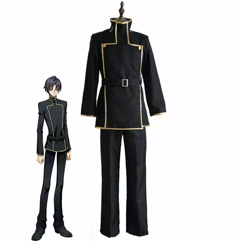 Cosplay Clans Anime CODE GEASS Lelouch Of The Rebellion Lelouch Vi Britannia Cosplay Costumes 3 Cosplay Clans Anime CODE GEASS Lelouch Of The Rebellion Lelouch Vi Britannia Cosplay Costumes