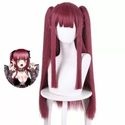 Cosplay Clans Anime My Dress-Up Darling Marin Kitagawa Rizu-Kyun Double Ponytail Cosplay Wigs