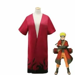 Cosplay Clans Anime Naruto Uzumaki Naruto Cloak Cosplay Costume