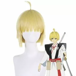 Cosplay Clans Anime Hell's Paradise: Jigokuraku Yamada Asaemon Fuchi Cosplay Wigs