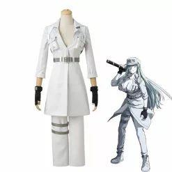 Cosplay Clans Anime Cells At Work! Black White Blood Cells Female Halloween Full Suit Cosplay Costume
