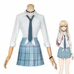 Cosplay Clans Anime My Dress-Up Darling Kitagawa Marin JK Uniform Cosplay Costumes