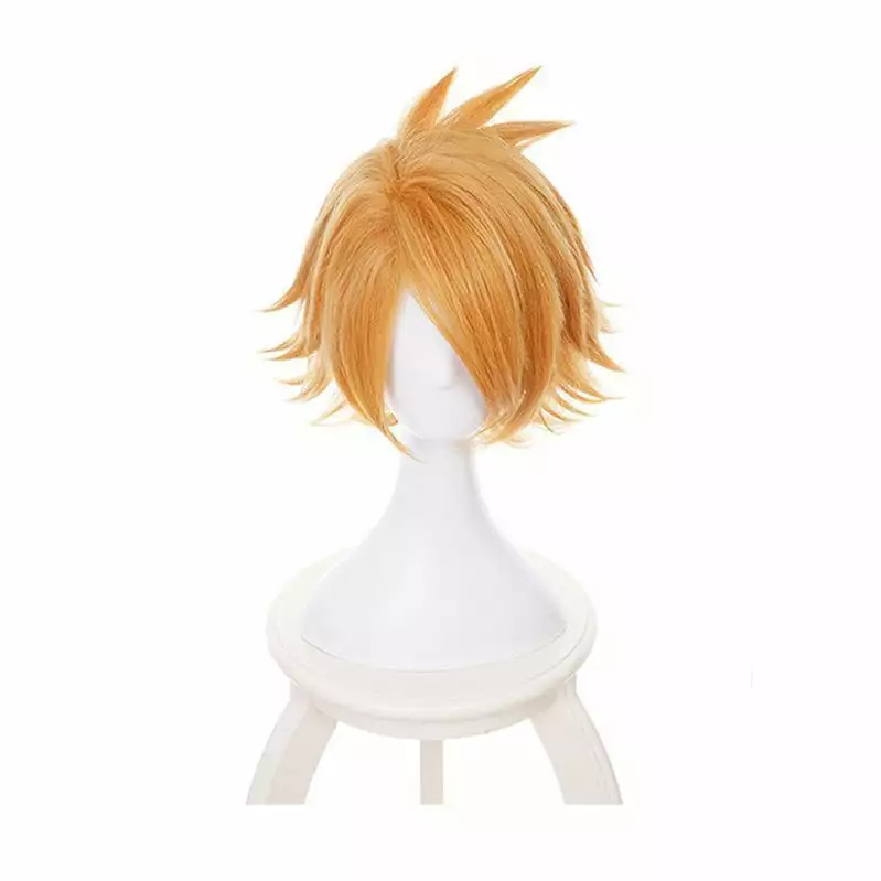 Cosplay Clans Anime My Hero Academia Denki Kaminari Short Blond Cosplay Wigs With Free Headwear 4 Cosplay Clans Anime My Hero Academia Denki Kaminari Short Blond Cosplay Wigs With Free Headwear - Image 2