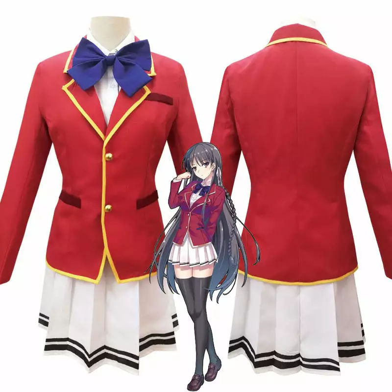 Cosplay Clans Anime Classroom Of The Elite Shiina Hiyori Suzune Horikita JK Uniform Cosplay Costumes 3 Cosplay Clans Anime Classroom Of The Elite Shiina Hiyori Suzune Horikita JK Uniform Cosplay Costumes
