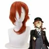 Cosplay Clans Anime Bungo Stray Dogs Chuya Nakahara Brown Cosplay Wigs -Cosplay Clans Sales 1 beb053ac b0b9 42e2 832c 8614ed824e38
