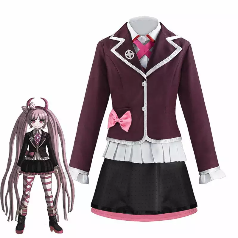 Cosplay Clans Anime Danganronpa Another Episode: Ultra Despair Girls Kotoko Utsugi Cosplay Costumes 3 Cosplay Clans Anime Danganronpa Another Episode: Ultra Despair Girls Kotoko Utsugi Cosplay Costumes