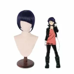 Cosplay Clans Anime My Hero Academia Kyouka Jirou Short Purple Cosplay Wigs