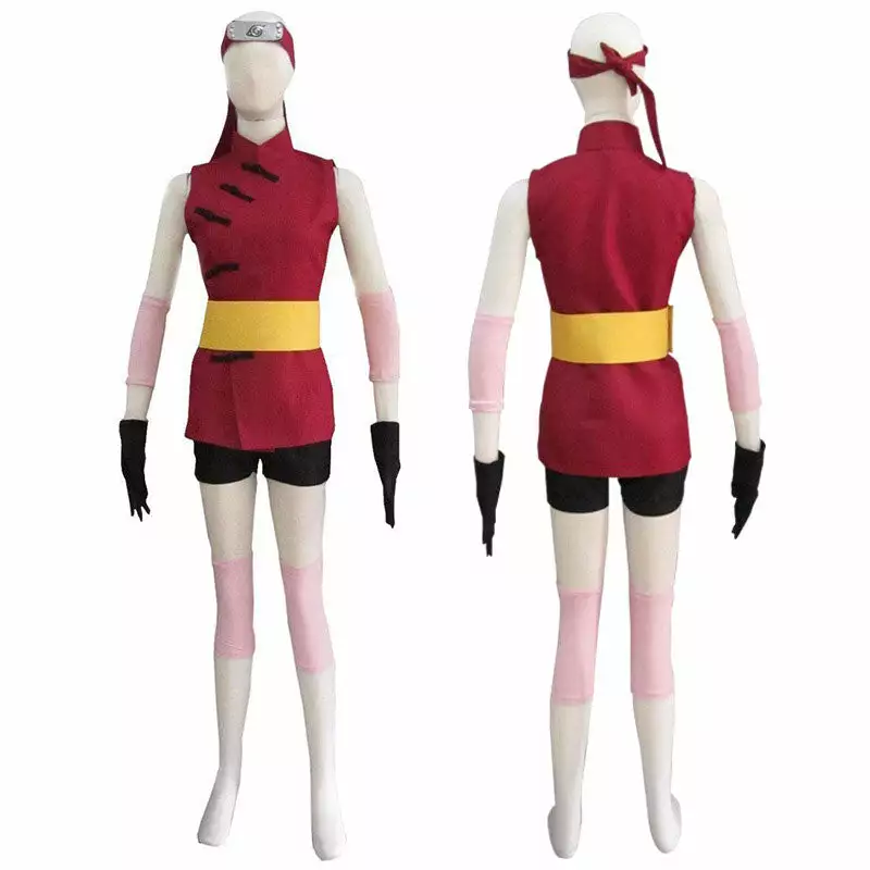 Cosplay Clans Anime Naruto The Last-Sakura Haruno Childhood Cosplay Costumes 3 Cosplay Clans Anime Naruto The Last-Sakura Haruno Childhood Cosplay Costumes