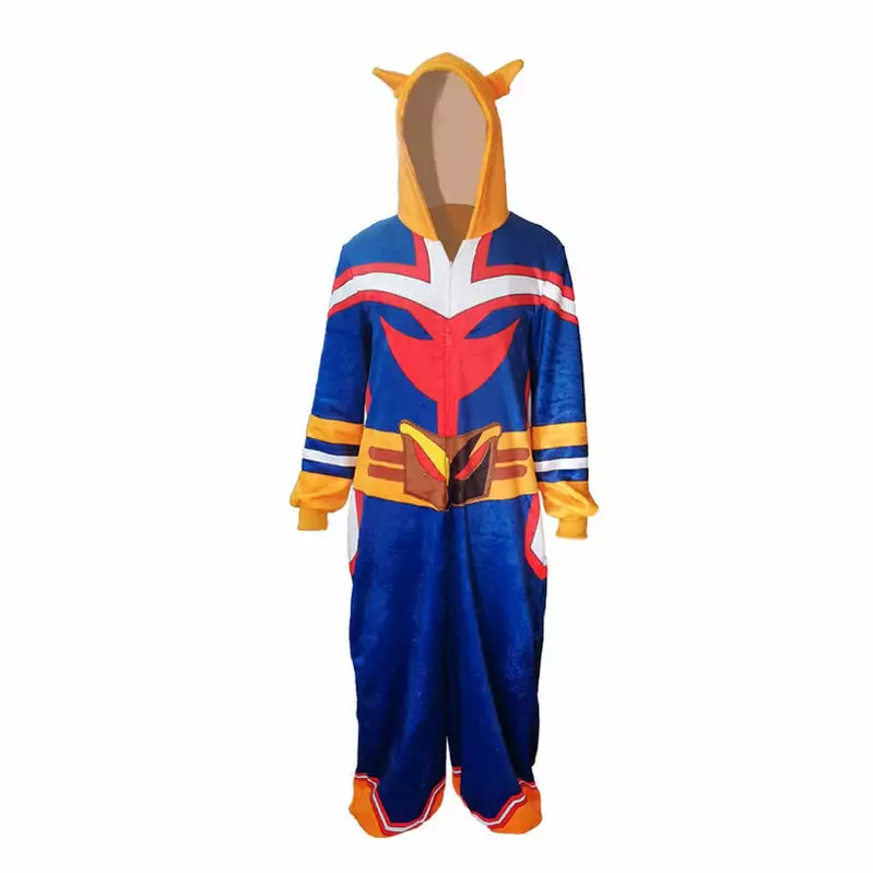 Cosplay Clans Anime My Hero Academia All Might Sleep Jumpsuit Cosplay Costume 3 Cosplay Clans Anime My Hero Academia All Might Sleep Jumpsuit Cosplay Costume