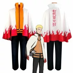 Cosplay Clans Anime Boruto Naruto: The Seventh Hokage And The Scarlet Spring Uzumaki Naruto Cosplay Costumes