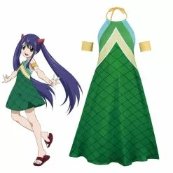 Cosplay Clans Anime Fairy Tail Wendy Marvell Cosplay Costumes