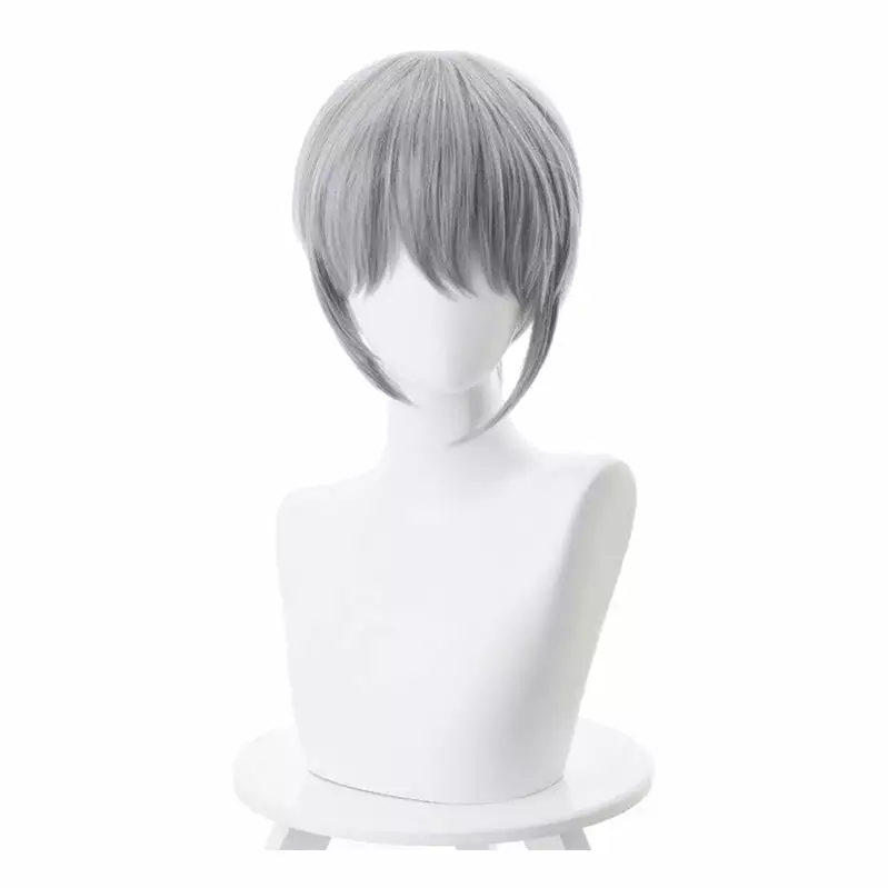 Cosplay Clans Anime Fruits Basket Soma Yuki 35cm Short Gray Cosplay Wigs 4 Cosplay Clans Anime Fruits Basket Soma Yuki 35cm Short Gray Cosplay Wigs - Image 2