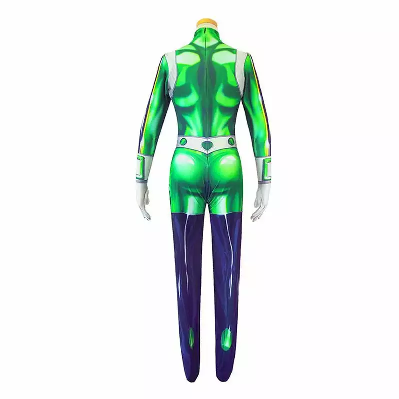 Cosplay Clans Anime My Hero Academia Tsuyu Asui Frog Combat Jumpsuit Cosplay Costume 6 Cosplay Clans Anime My Hero Academia Tsuyu Asui Frog Combat Jumpsuit Cosplay Costume - Image 4