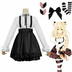 Cosplay Clans Anime Date A Live 4 Hoshimiya Mukuro Maid Cosplay Costumes