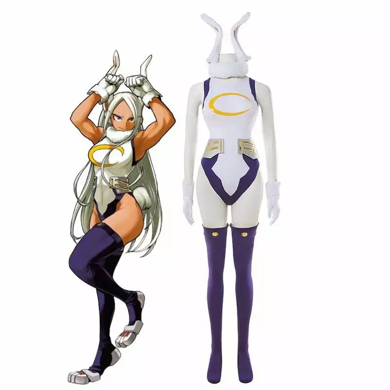 Cosplay Clans Anime My Hero Academia Miruko Bunny Girl Sexy Rabbit Jumpsuit Cosplay Costumes 3 Cosplay Clans Anime My Hero Academia Miruko Bunny Girl Sexy Rabbit Jumpsuit Cosplay Costumes