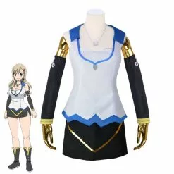 Cosplay Clans Anime Edens Zero Rebecca Bluegarden Fullset Cosplay Costumes