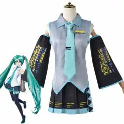 Cosplay Clans Vocaloid Hatsune Miku Miku Initial Cosplay Costumes