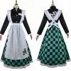 Cosplay Clans Demon Slayer Kimetsu No Yaiba Tanjiro Kamado Maid Dress Cosplay Costume -Cosplay Clans Sales 1 ff780bc7 569c 4946 b90b dbd4760f117e