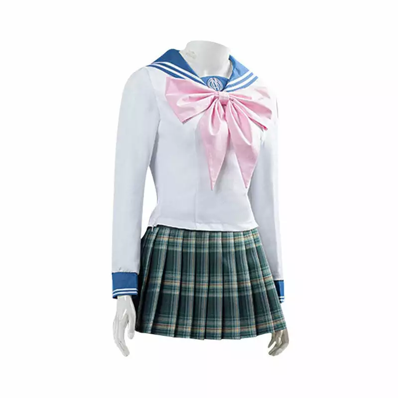 Cosplay Clans Danganronpa: Trigger Happy Havoc Art Gallery Sayaka Maizono Full Set Cosplay Costumes 4 Cosplay Clans Danganronpa: Trigger Happy Havoc Art Gallery Sayaka Maizono Full Set Cosplay Costumes - Image 2