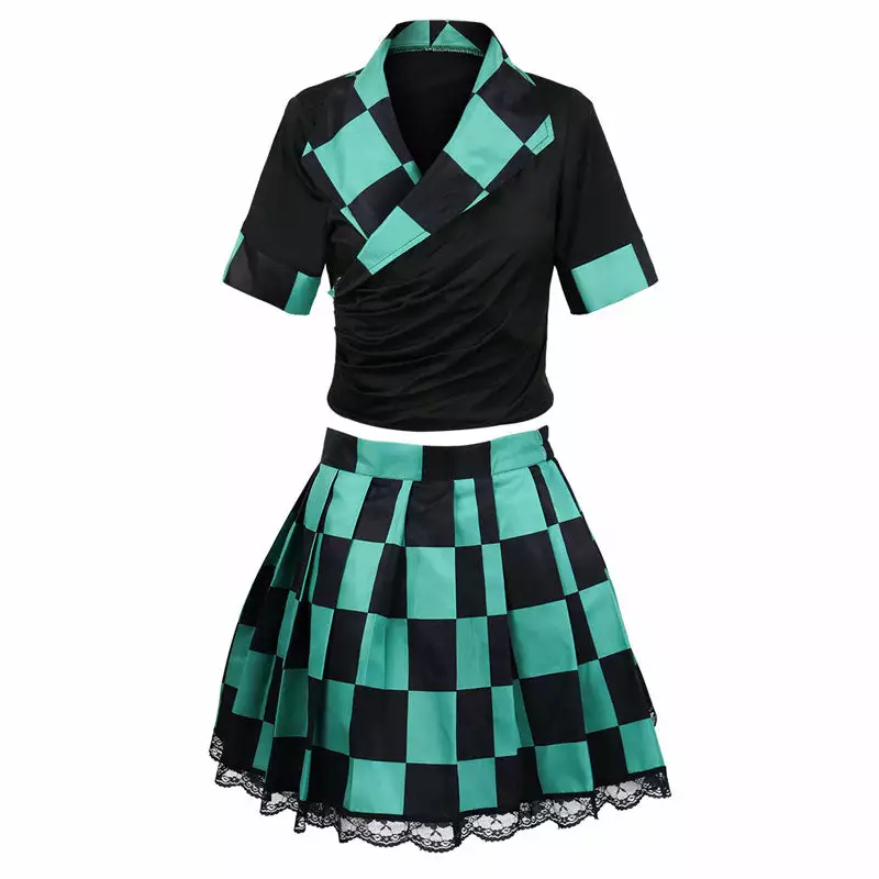 Cosplay Clans Anime Demon Slayer Kimetsu No Yaiba Tanjiro Kamado Cosplay Costumes 3 Cosplay Clans Anime Demon Slayer Kimetsu No Yaiba Tanjiro Kamado Cosplay Costumes