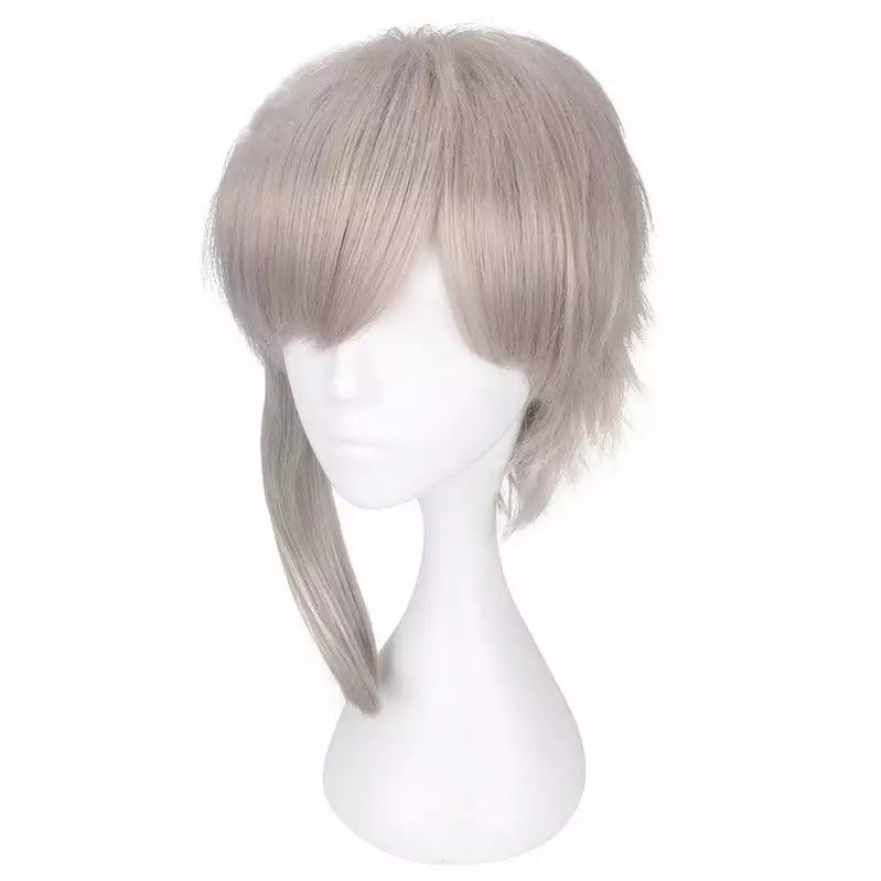 Cosplay Clans Anime Bungo Stray Dogs Atsushi Nakajima Light Gray Cosplay Wigs 4 Cosplay Clans Anime Bungo Stray Dogs Atsushi Nakajima Light Gray Cosplay Wigs - Image 2