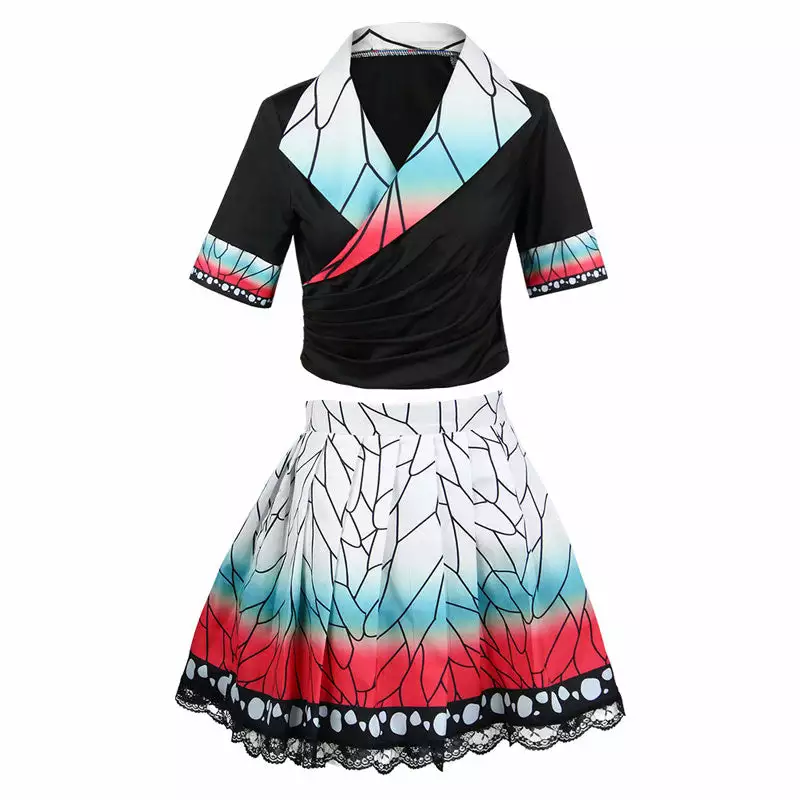 Cosplay Clans Anime Demon Slayer Kimetsu No Yaiba Shinobu Kochou Cosplay Costumes 3 Cosplay Clans Anime Demon Slayer Kimetsu No Yaiba Shinobu Kochou Cosplay Costumes