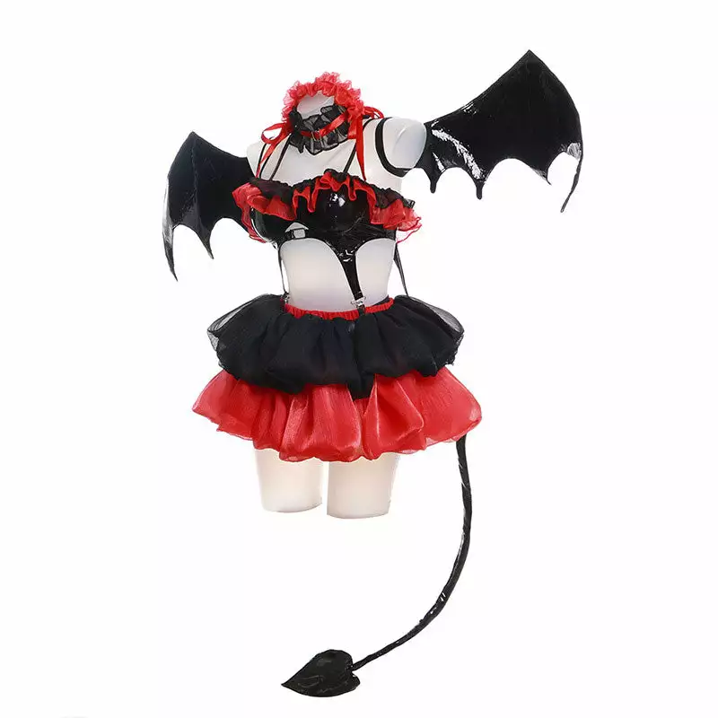 Cosplay Clans Anime Date A Live Tokisaki Kurumi Pretty Devil Ver Cosplay Costumes With Props 4 Cosplay Clans Anime Date A Live Tokisaki Kurumi Pretty Devil Ver Cosplay Costumes With Props - Image 2