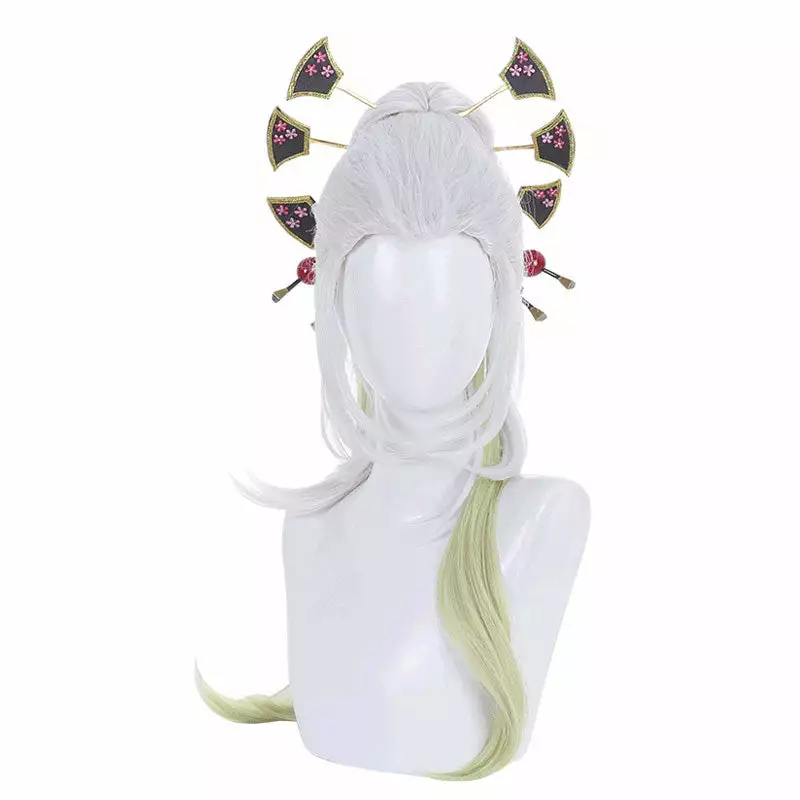 Cosplay Clans Anime Demon Slayer: Kimetsu No Yaiba Daki Cosplay Wigs 4 Cosplay Clans Anime Demon Slayer: Kimetsu No Yaiba Daki Cosplay Wigs - Image 2