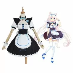 Cosplay Clans Anime Nekopara Catgirl Vanilla Maid Outfit Cosplay Costume