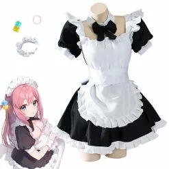 Cosplay Clans Anime Bocchi The Rock! Hitori Gotou Maid Cosplay Costumes -Cosplay Clans Sales 2 453dfdd8 1559 4e57 ad0a 07846751db8b