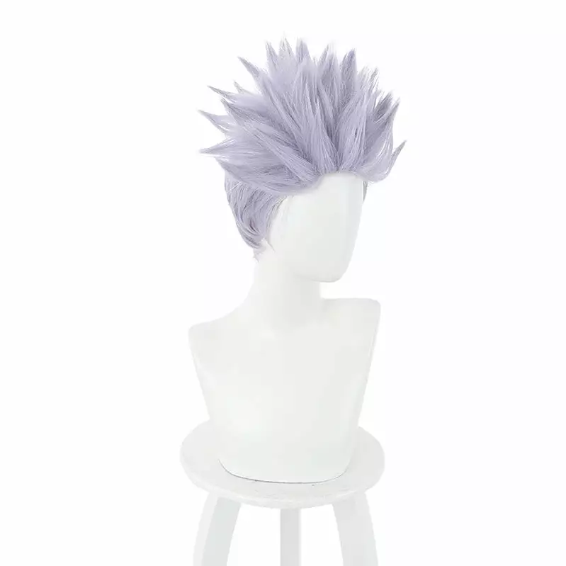 Cosplay Clans Anime Jujutsu Kaisen Satoru Gojo Short Purple Cosplay Wigs 5 Cosplay Clans Anime Jujutsu Kaisen Satoru Gojo Short Purple Cosplay Wigs - Image 3