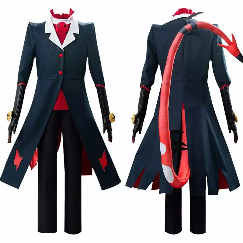 Cosplay Clans Hazbin Hotel Blitzo Uniform Outfit Full Set Halloween Cosplay Costumes 4 Cosplay Clans Hazbin Hotel Blitzo Uniform Outfit Full Set Halloween Cosplay Costumes - Image 2