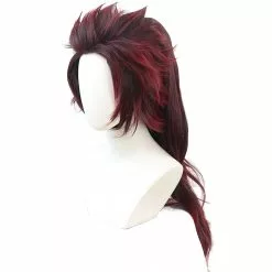 Cosplay Clans Anime Demon Slayer Kimetsu No Yaiba Tanjirou Kamado Long Ponytail Cosplay Wigs -Cosplay Clans Sales 2 7343e938 2ac8 4174 9273 ef3747460782