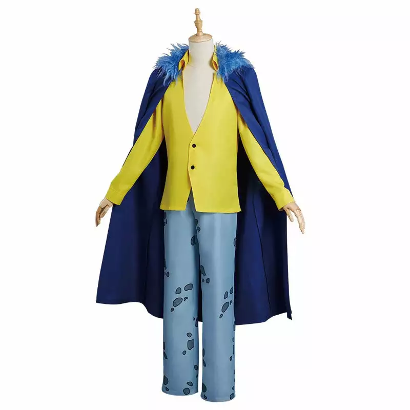 Cosplay Clans Anime One Piece Trafalgar D. Water Law Cosplay Costumes 4 Cosplay Clans Anime One Piece Trafalgar D. Water Law Cosplay Costumes - Image 2