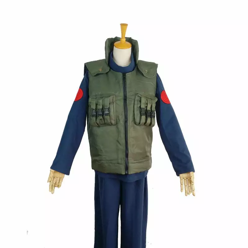 Cosplay Clans Anime Naruto Hatake Kakashi Cloak Cosplay Costume 4 Cosplay Clans Anime Naruto Hatake Kakashi Cloak Cosplay Costume - Image 2