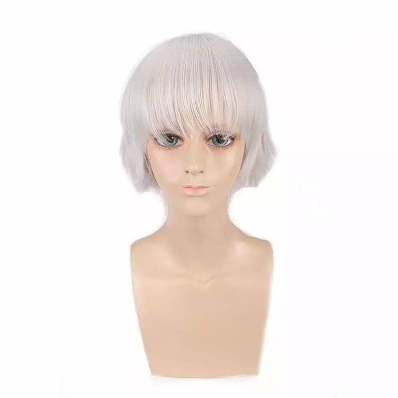 Cosplay Clans Anime Tokyo Ghoul Haise Sasaki 35cm White Cosplay Wigs 4 Cosplay Clans Anime Tokyo Ghoul Haise Sasaki 35cm White Cosplay Wigs - Image 2