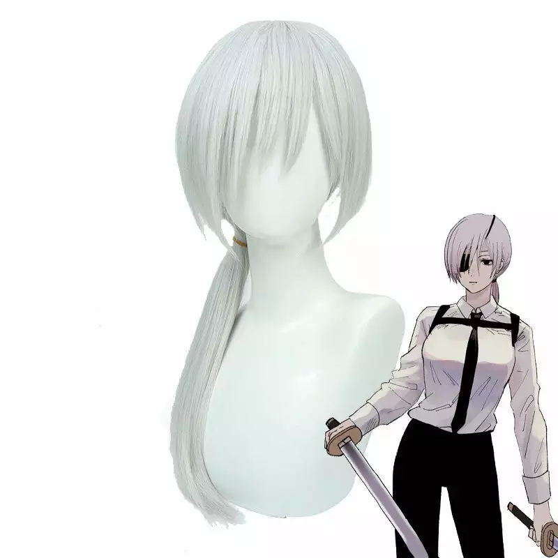 Cosplay Clans Anime Chainsaw Man Quanxi Cosplay Wigs 4 Cosplay Clans Anime Chainsaw Man Quanxi Cosplay Wigs - Image 2