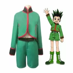 Cosplay Clans Anime Hunter × Hunter Gon Freecss Cosplay Costume